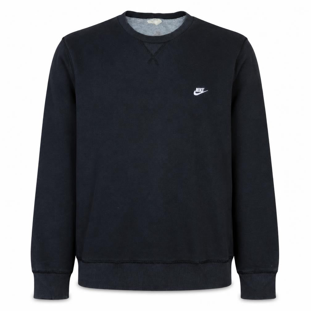 Mens UK Size M Nike Black Pullover Sweatshirt