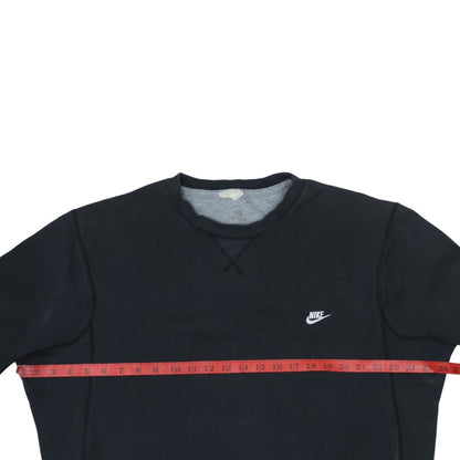 Mens UK Size M Nike Black Pullover Sweatshirt