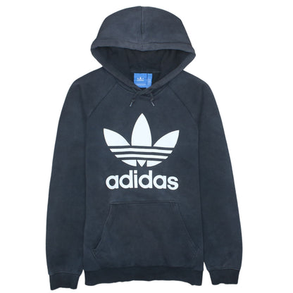 Mens UK Size M adidas Black Pullover Hoodie
