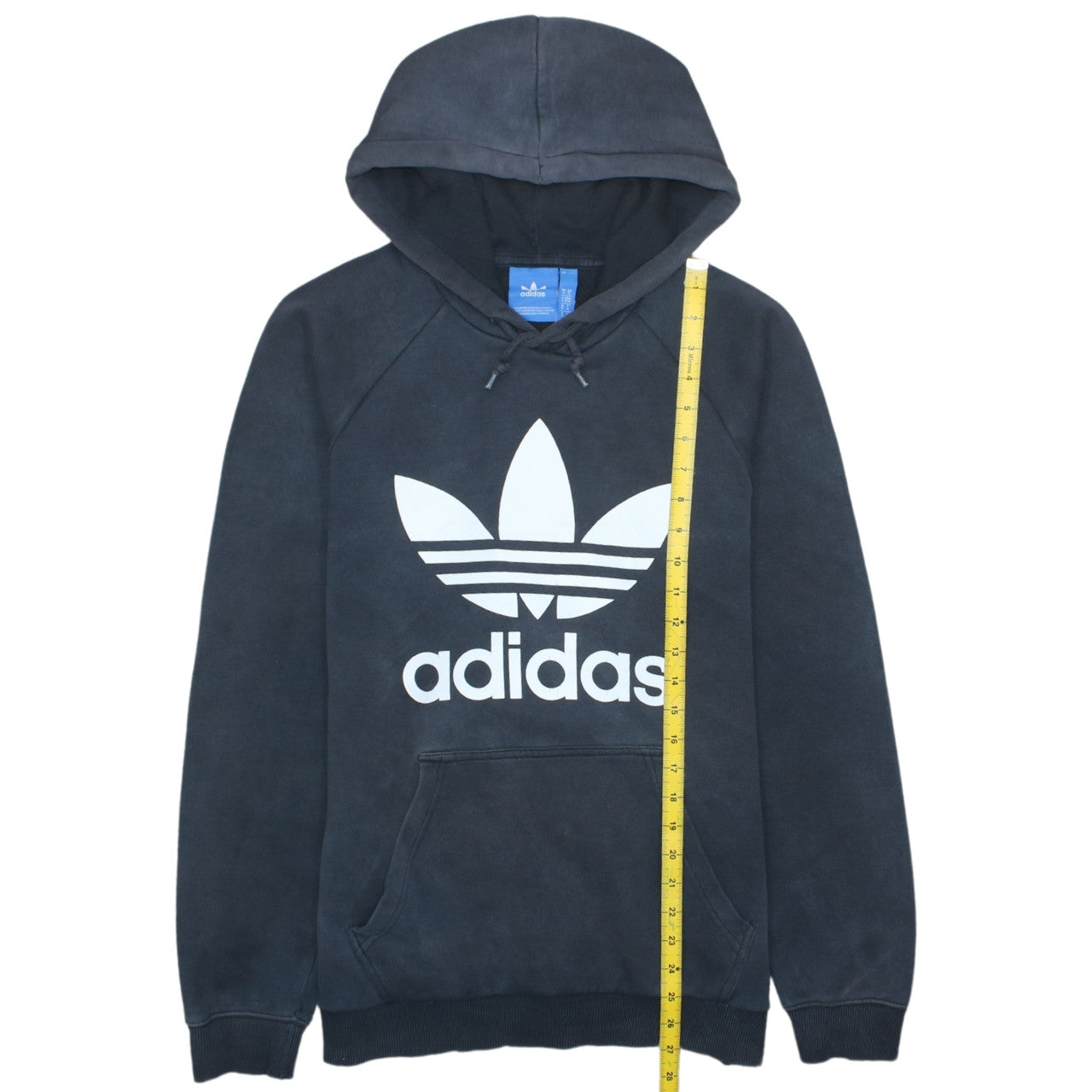 Mens UK Size M adidas Black Pullover Hoodie
