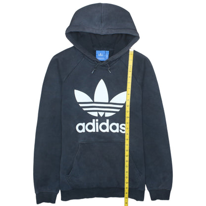 Mens UK Size M adidas Black Pullover Hoodie