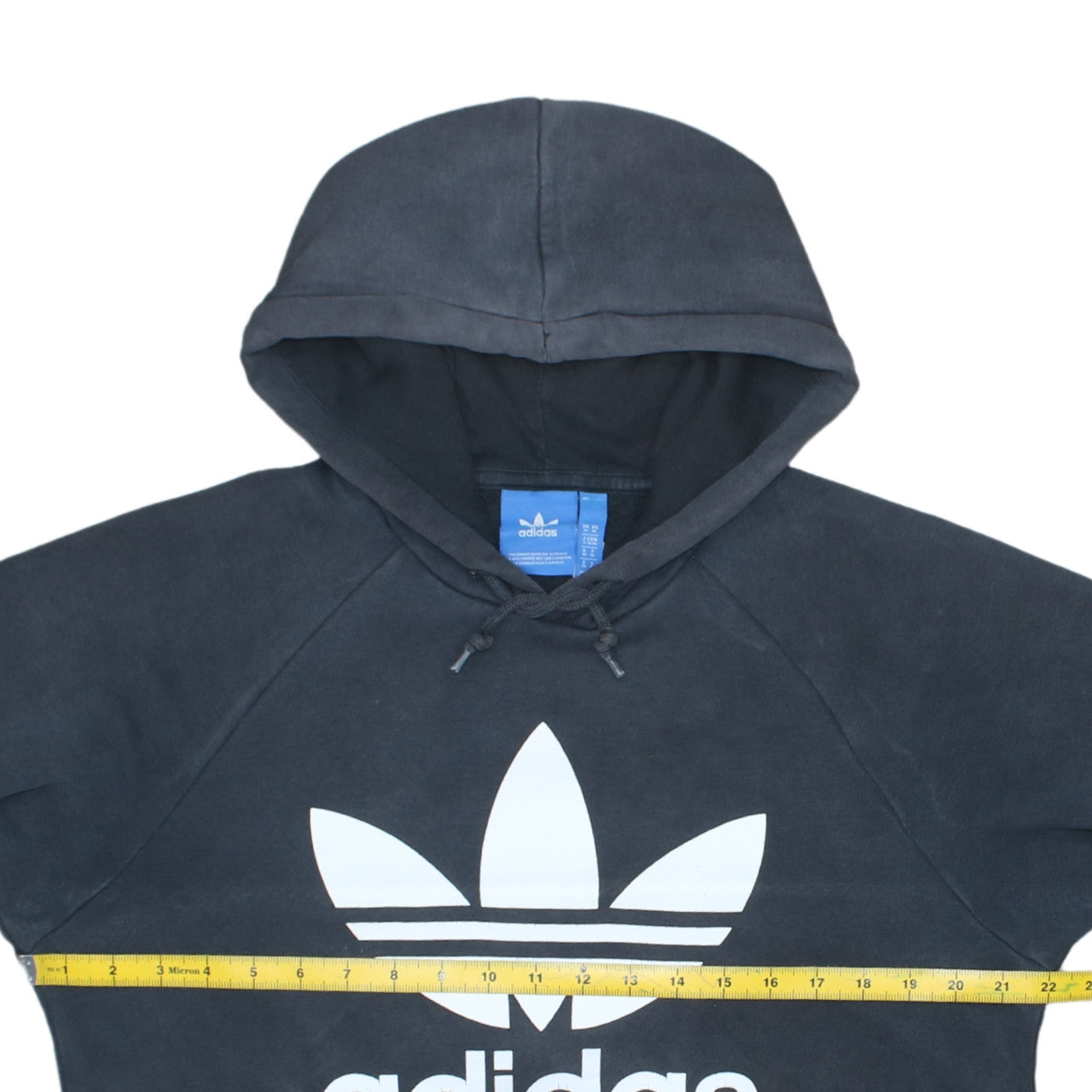 Mens UK Size M adidas Black Pullover Hoodie