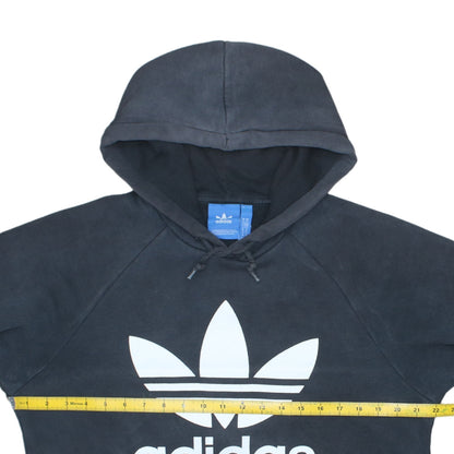Mens UK Size M adidas Black Pullover Hoodie