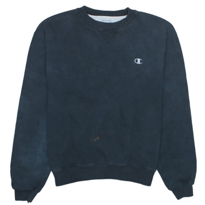 Mens UK Size M Champion Black Pullover Sweatshirt
