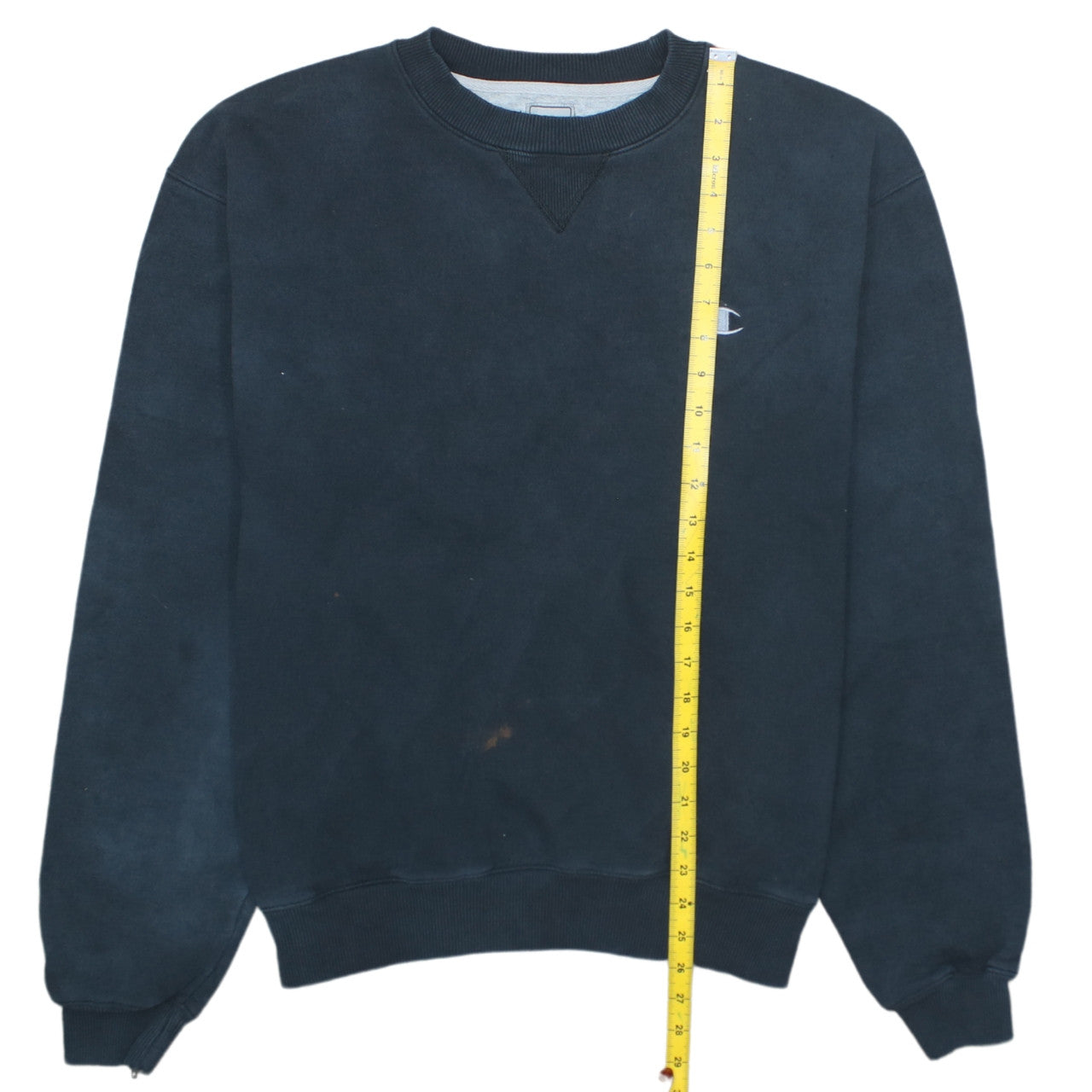 Mens UK Size M Champion Black Pullover Sweatshirt