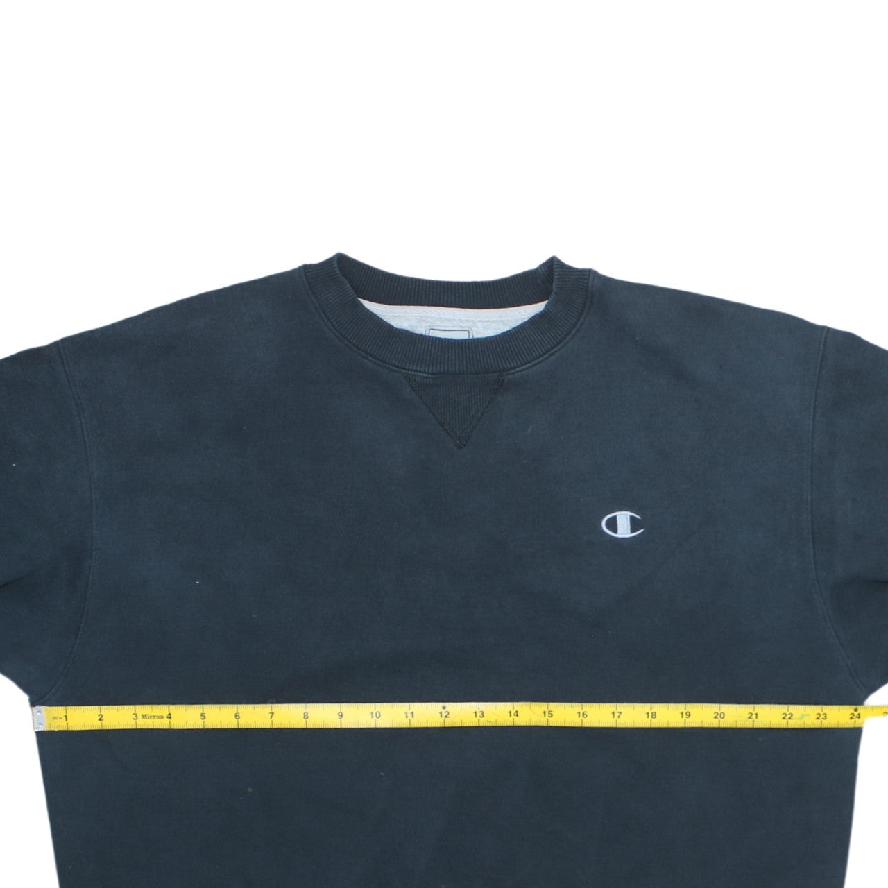 Mens UK Size M Champion Black Pullover Sweatshirt