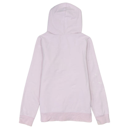 GAP Kids Girls Pink Hoodie 13 Years Pullover Fleece Logo Sweatshirt