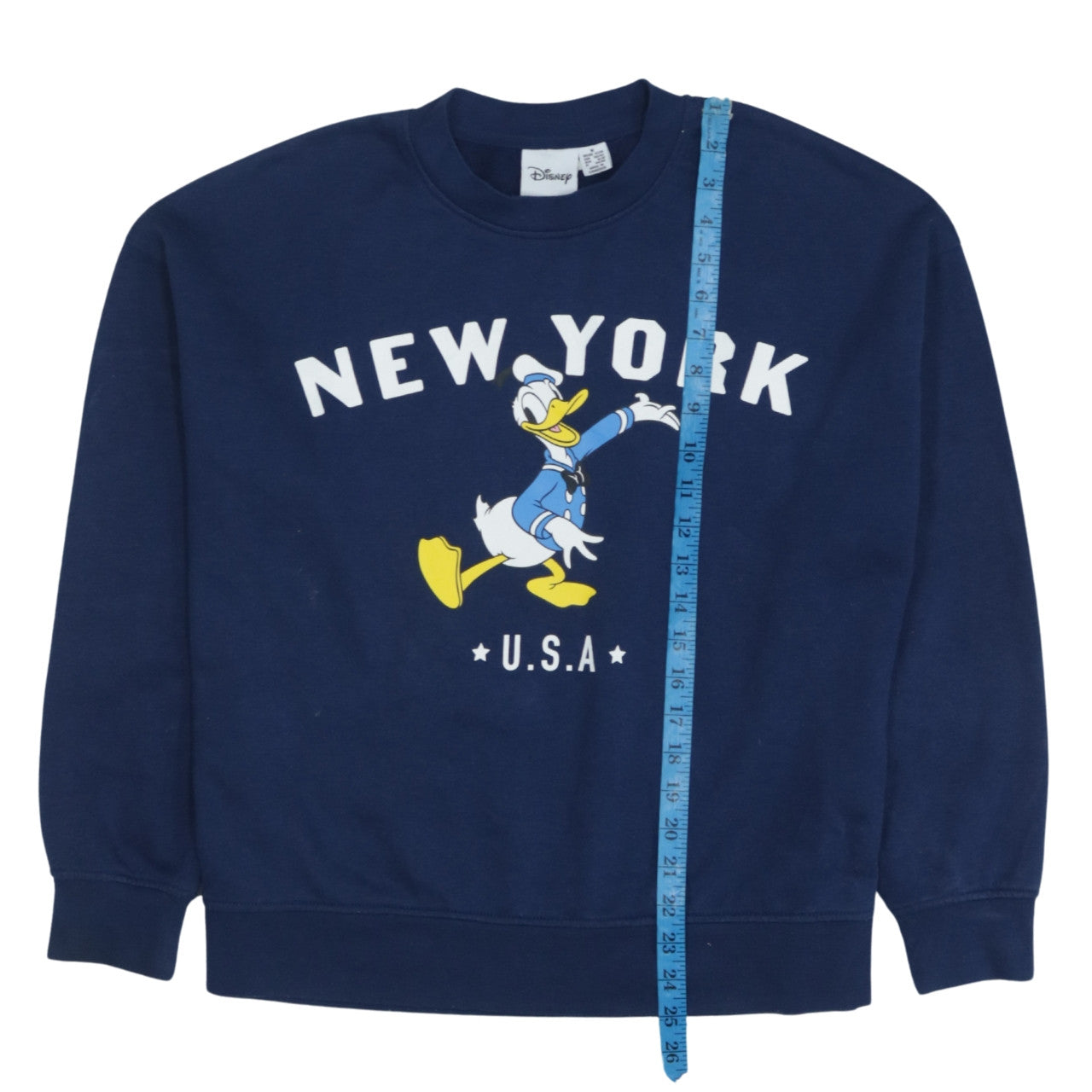 Womens UK Size M Disney Blue Pullover Sweatshirt