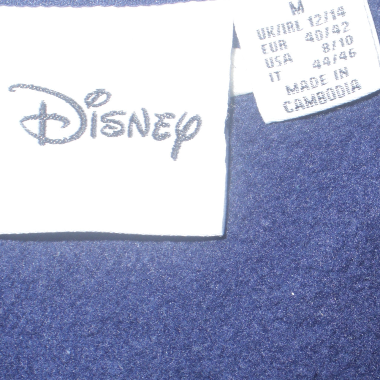 Womens UK Size M Disney Blue Pullover Sweatshirt