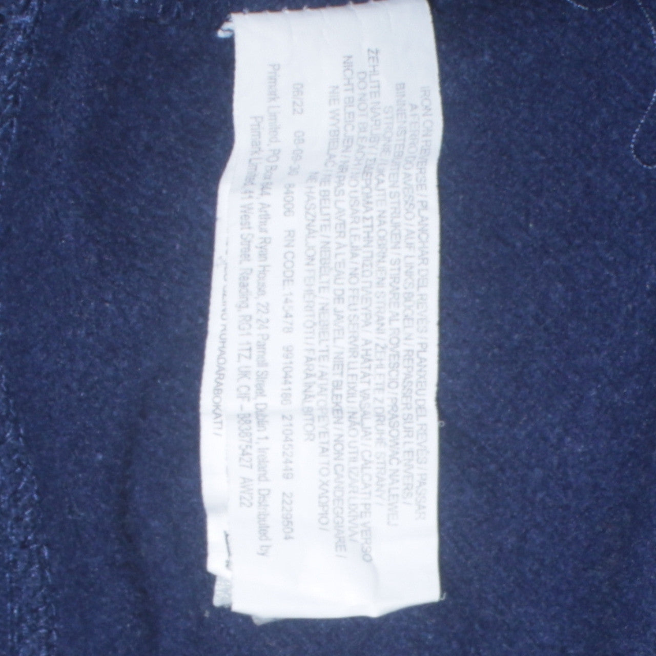 Womens UK Size M Disney Blue Pullover Sweatshirt