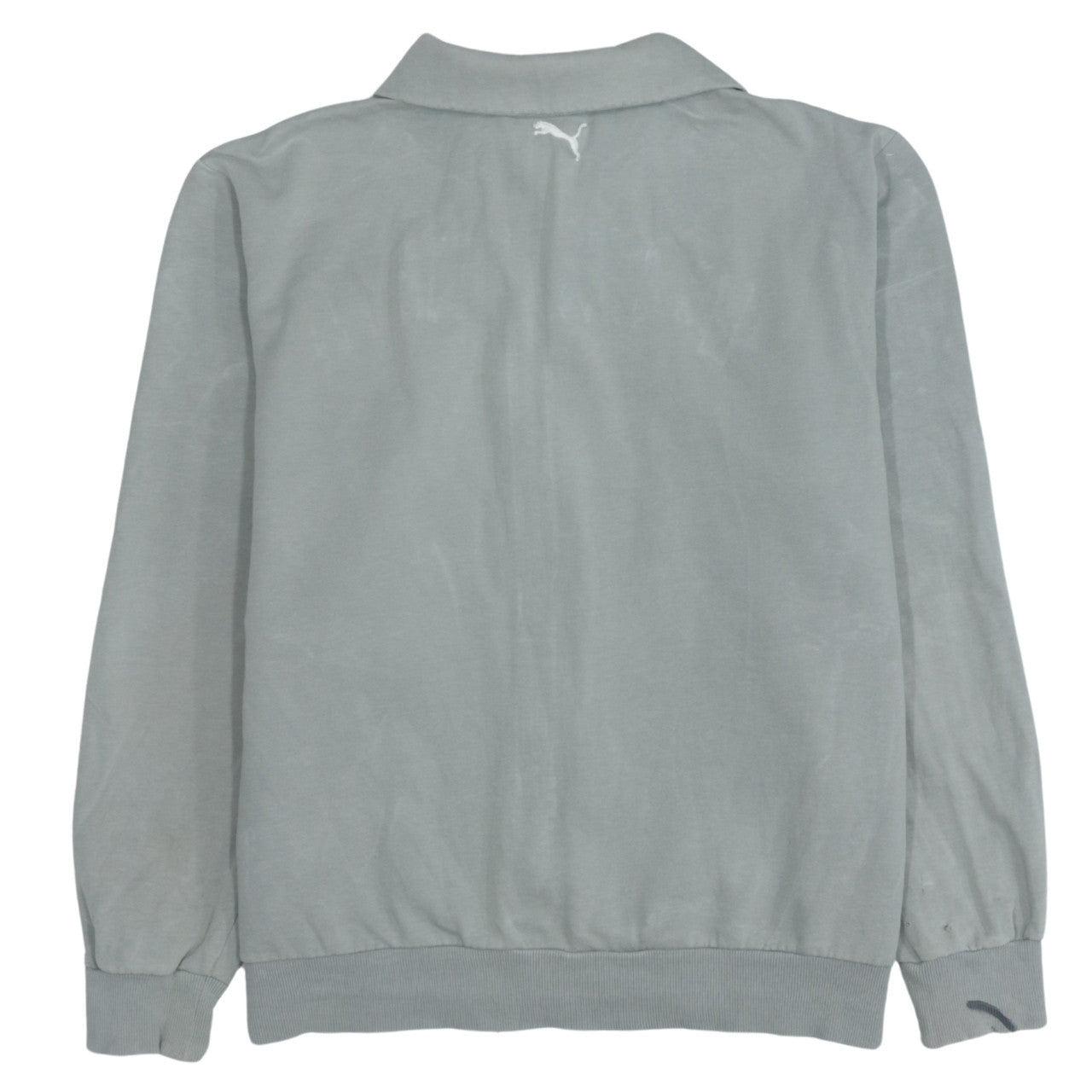 Mens UK Size L PUMA Grey Full Zip Sweatshirt
