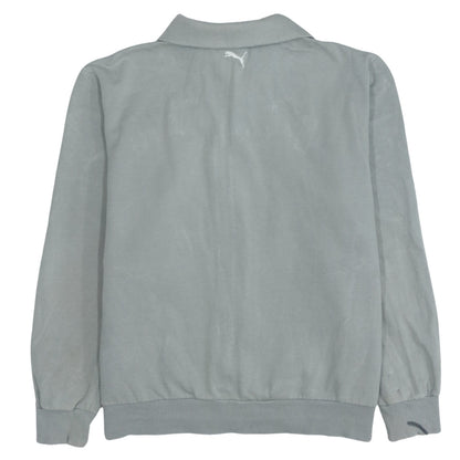 Mens UK Size L PUMA Grey Full Zip Sweatshirt