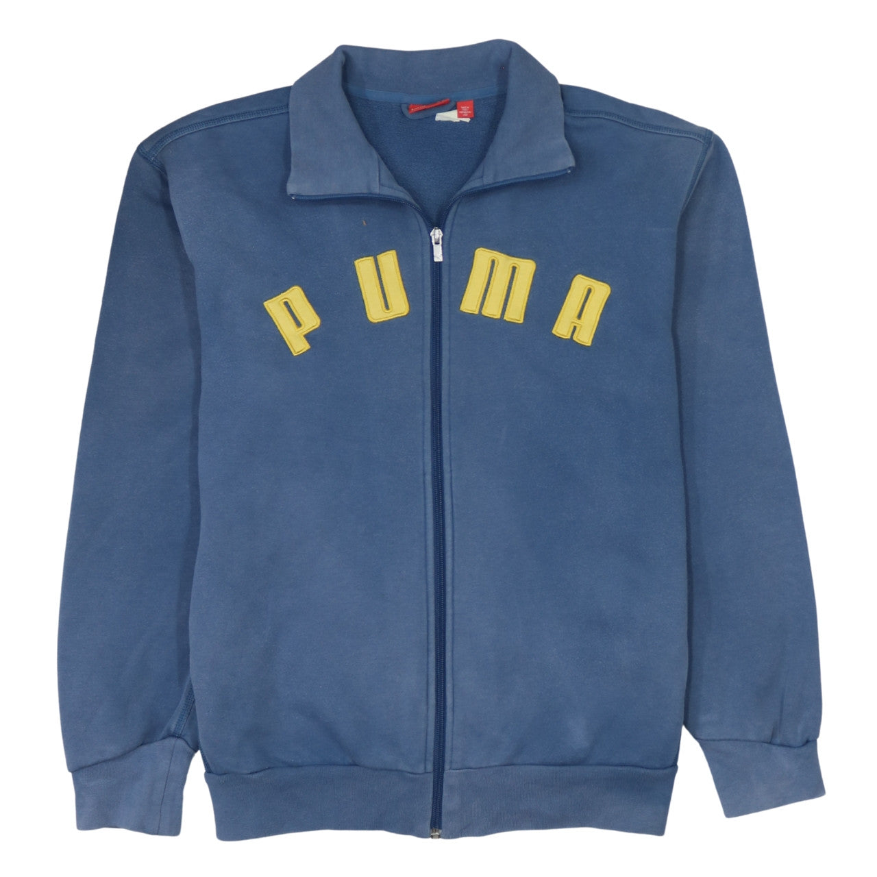 Mens UK Size M PUMA Blue Full Zip Sweatshirt