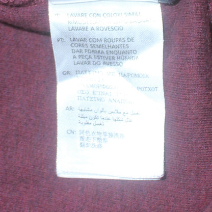 Gant Men’s Brown Long Sleeve Cotton Polo Shirt Size M