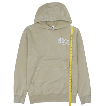 Mens UK Size M Nike Beige Pullover Hoodie