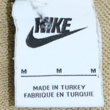 Mens UK Size M Nike Beige Pullover Hoodie