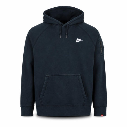 Mens UK Size L Nike Black Pullover Hoodie