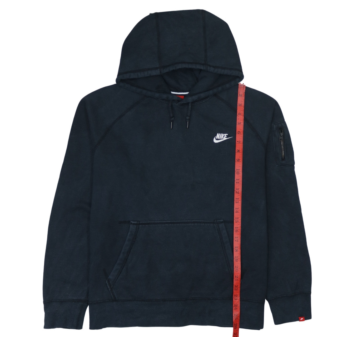 Mens UK Size L Nike Black Pullover Hoodie