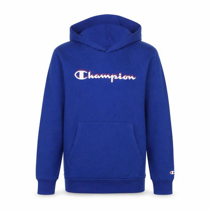 Champion Boys Blue Hoodie Pullover Sweatshirt 15-16 Years Logo Print