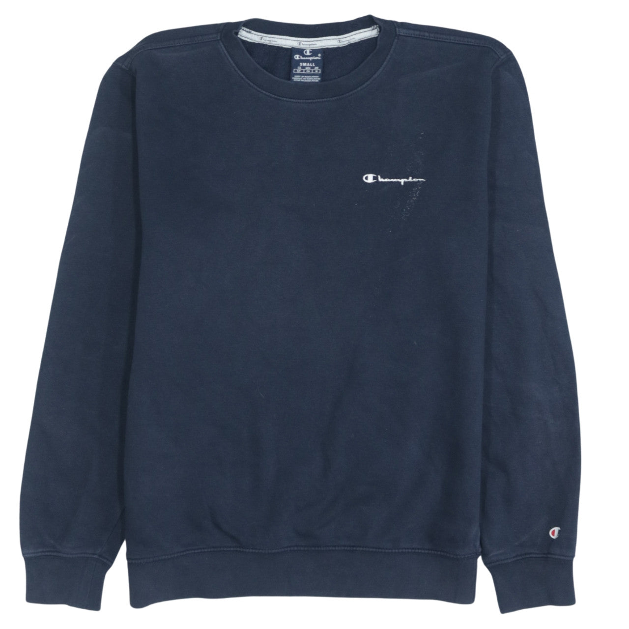 Mens UK Size S Champion Blue Pullover Sweatshirt