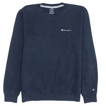 Mens UK Size S Champion Blue Pullover Sweatshirt