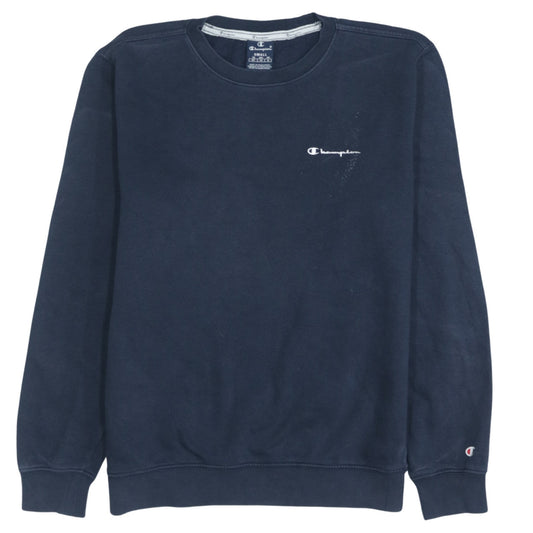 Mens UK Size S Champion Blue Pullover Sweatshirt