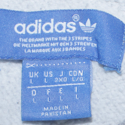Mens UK Size L adidas Grey Pullover Sweatshirt
