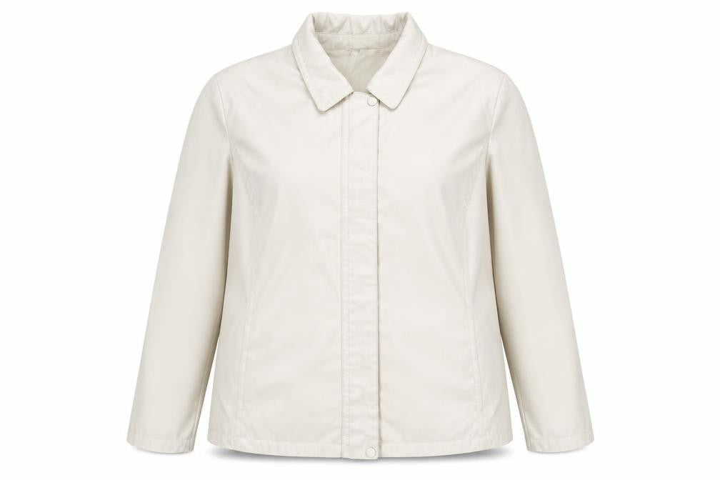 Womens UK Size XL BM Beige Basic Jacket