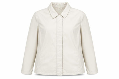 Womens UK Size XL BM Beige Basic Jacket