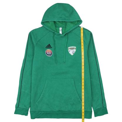 Mens UK Size L adidas Green Pullover Hoodie