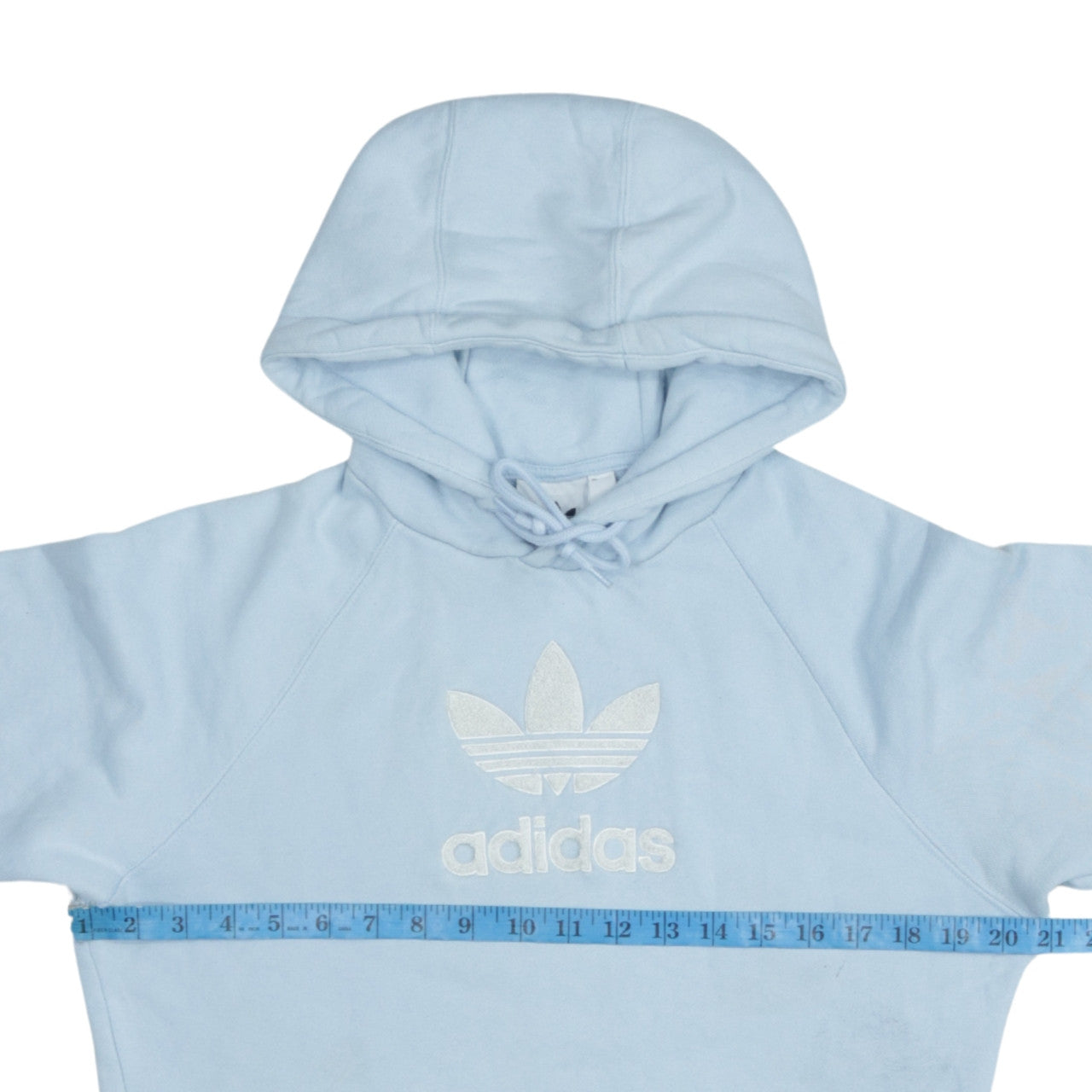 Mens UK Size XS adidas Blue Pullover Hoodie