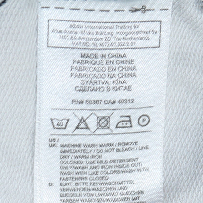 Fila Women’s Pink Black White Pullover Hoodie Size 10 Colourblock Logo