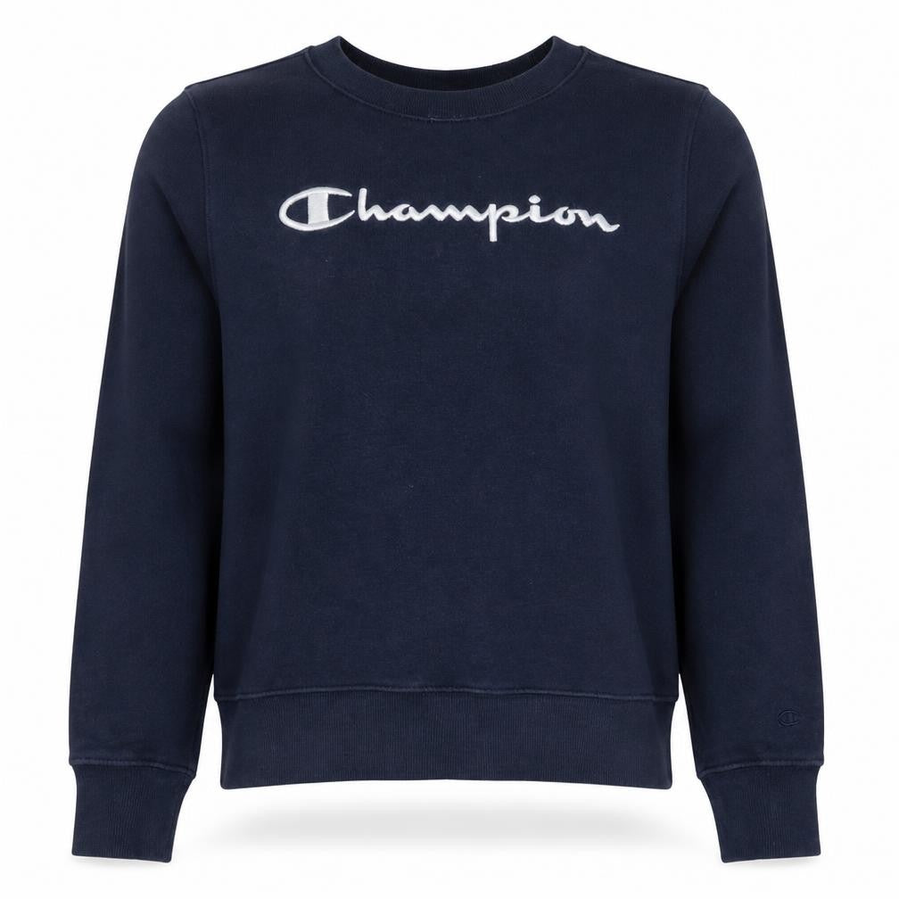 Womens UK Size S Champion Blue Pullover Sweatshirt