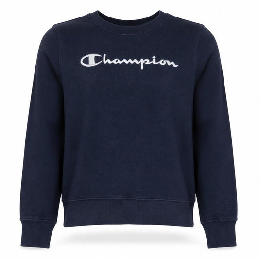 Womens UK Size S Champion Blue Pullover Sweatshirt