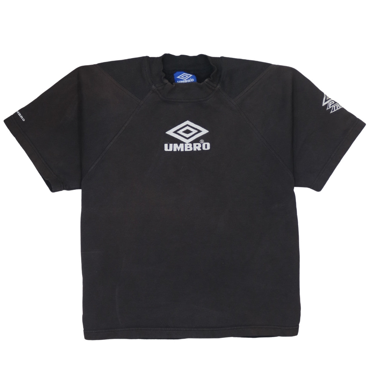 Umbro Men’s Black M Vintage Sports T-Shirt Short Sleeve Logo