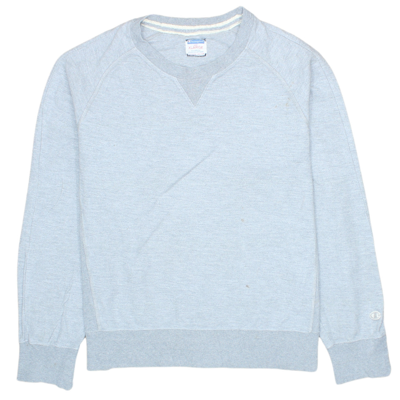 Mens UK Size XL Champion Grey Pullover Sweatshirt