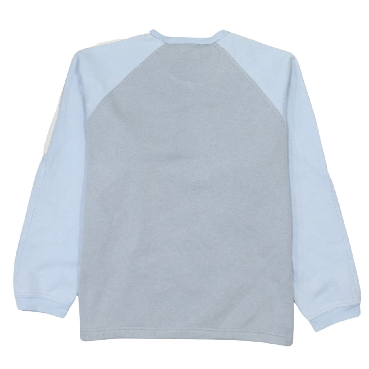 Adidas Women’s Blue Pullover Sweatshirt Size 10 Crew Neck Logo Sportswear