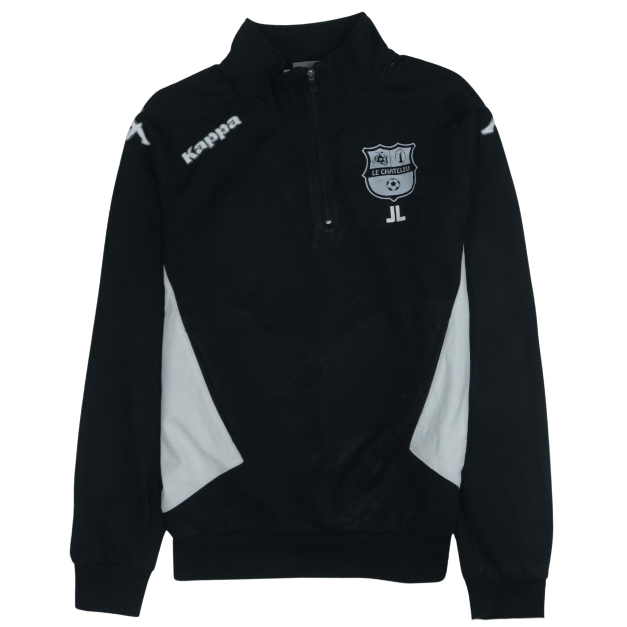 Mens UK Size S Kappa Black Pullover Sweatshirt