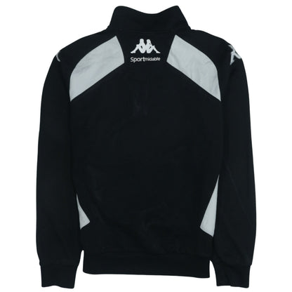 Mens UK Size S Kappa Black Pullover Sweatshirt