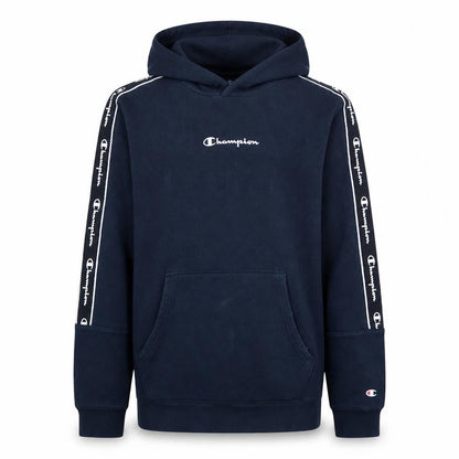 Champion Boys Blue Pullover Hoodie 13-14Y Logo Hooded Sweatshirt