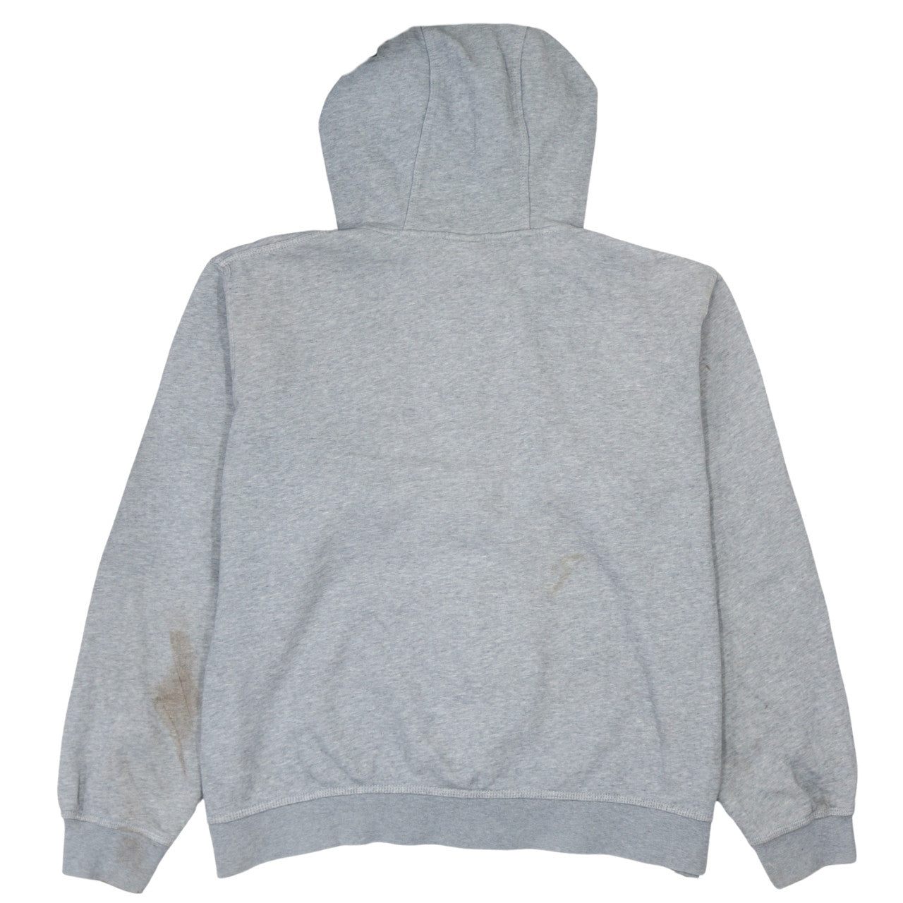 Mens UK Size 2XL Nike Grey Full Zip Hoodie