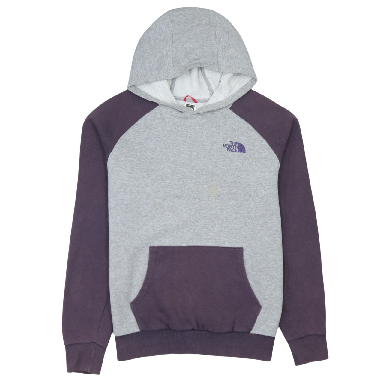 The North Face Mens Grey Purple Pullover Hoodie M Regular Fit