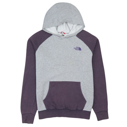 The North Face Mens Grey Purple Pullover Hoodie M Regular Fit
