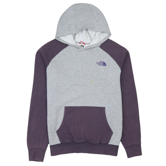 The North Face Mens Grey Purple Pullover Hoodie M Regular Fit