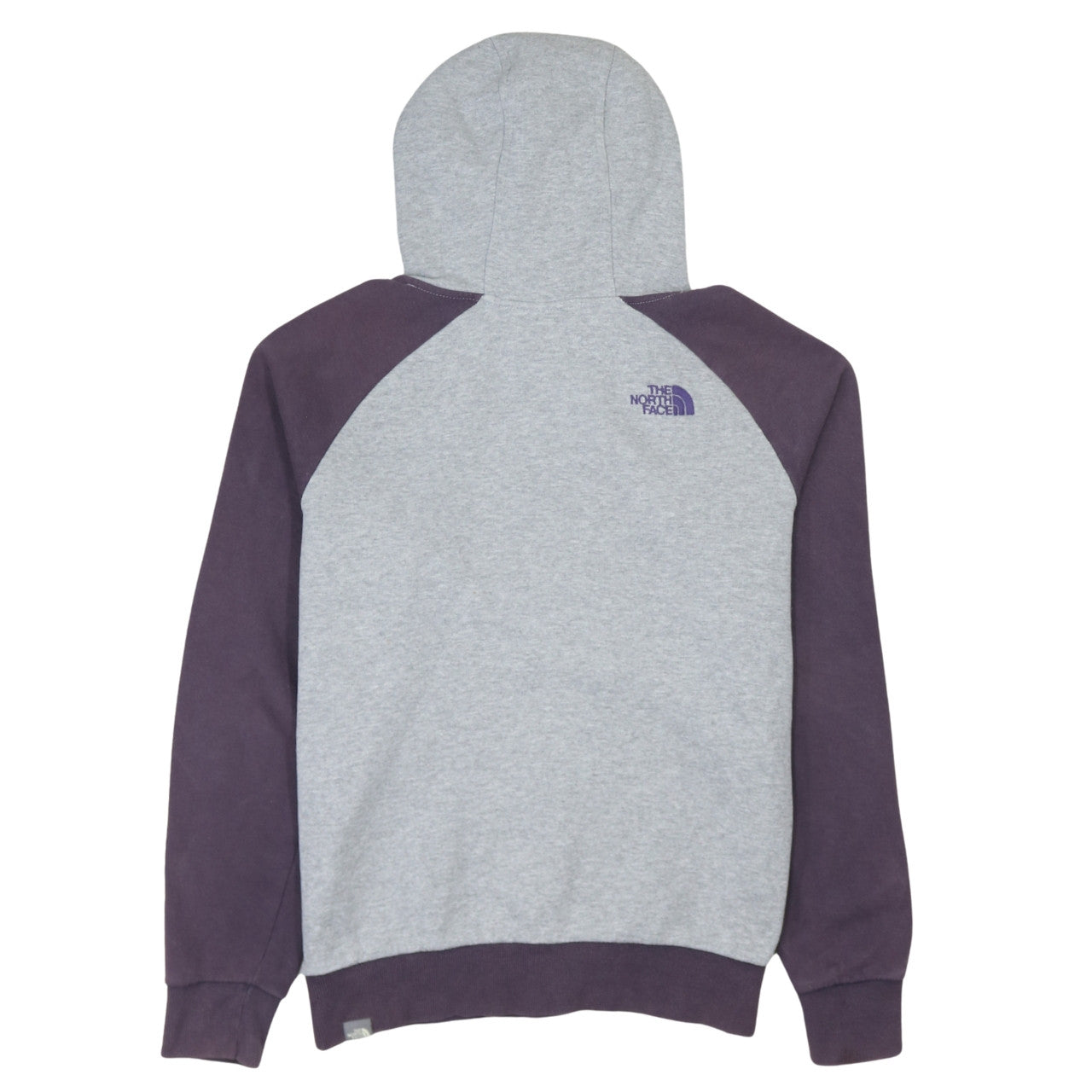 The North Face Mens Grey Purple Pullover Hoodie M Regular Fit