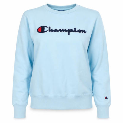 Womens UK Size XS Champion Blue Pullover Sweatshirt