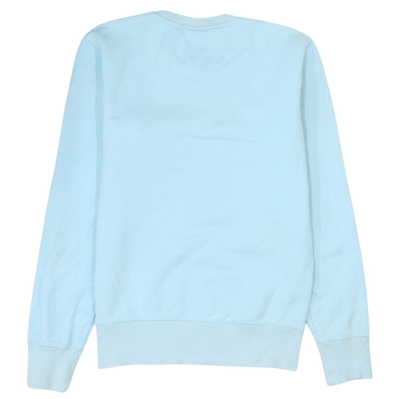 Champion Womens Blue XS Pullover Sweatshirt Logo Crew Neck Long Sleeve