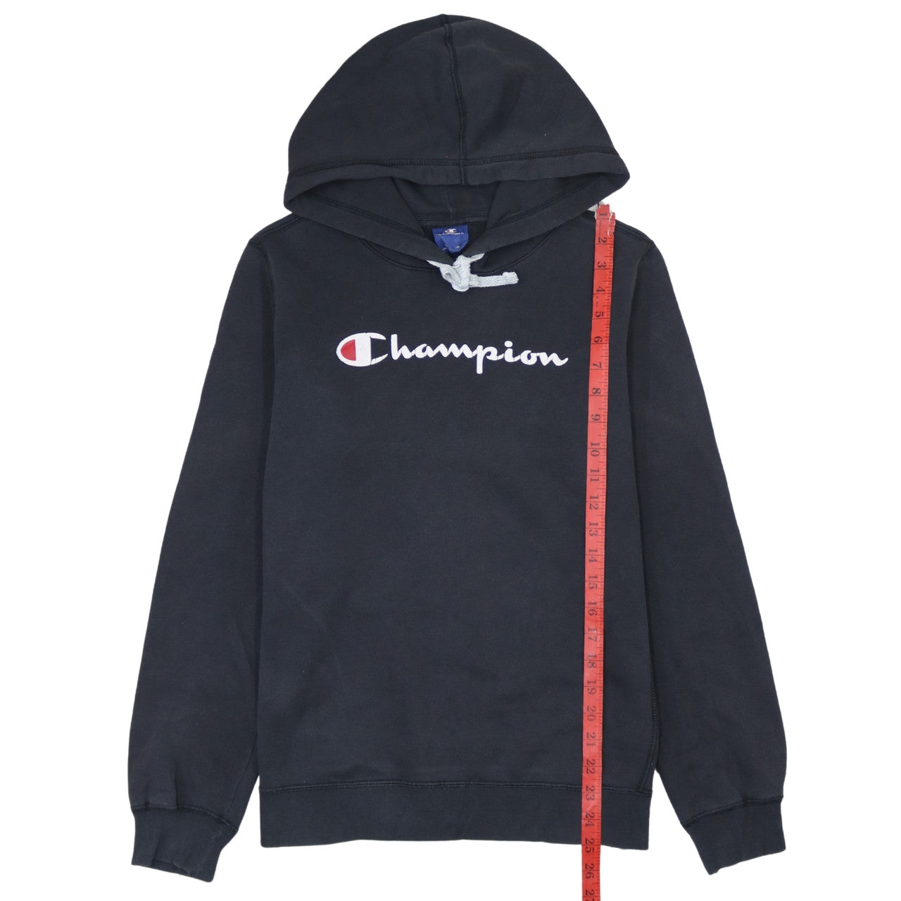 Mens UK Size L Champion Black Pullover Hoodie