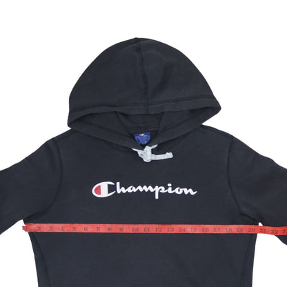 Mens UK Size L Champion Black Pullover Hoodie