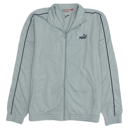 Puma Men’s Grey 2XL Track Jacket Full Zip Polyester Sportswear